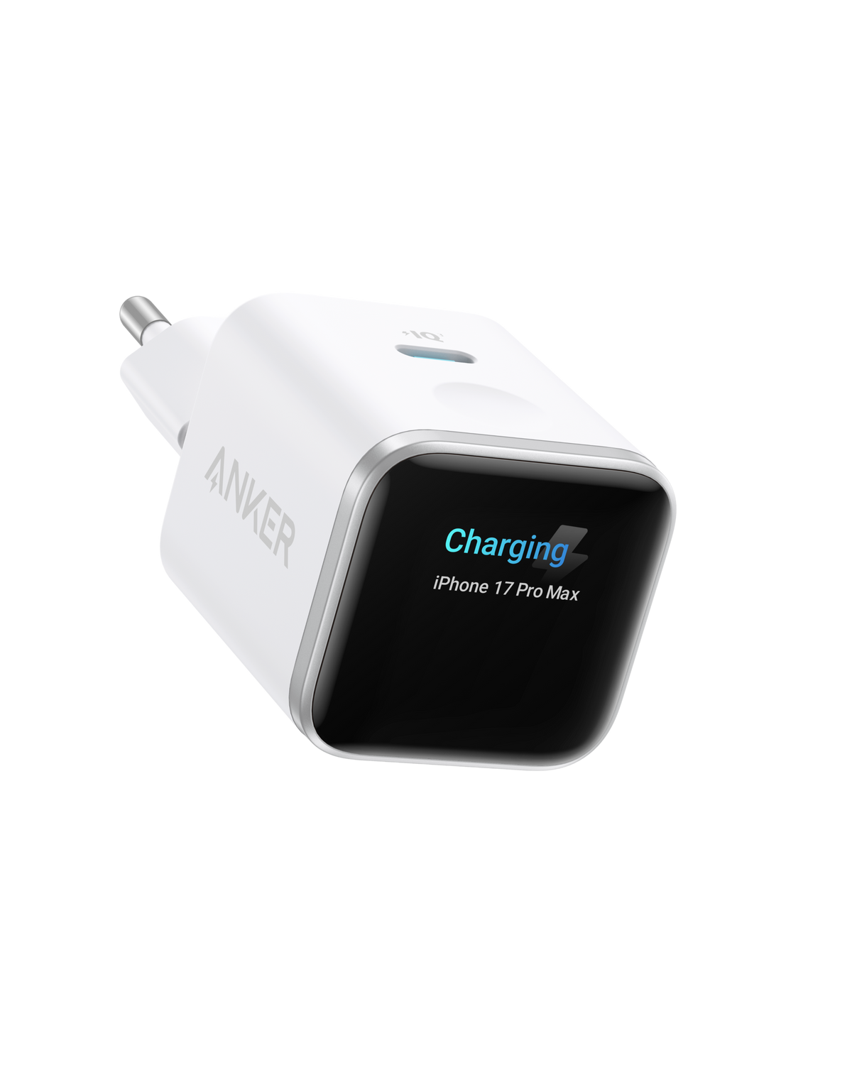 Anker Nano Relaxing Display Screen Charging Smart Charger (45W Max)